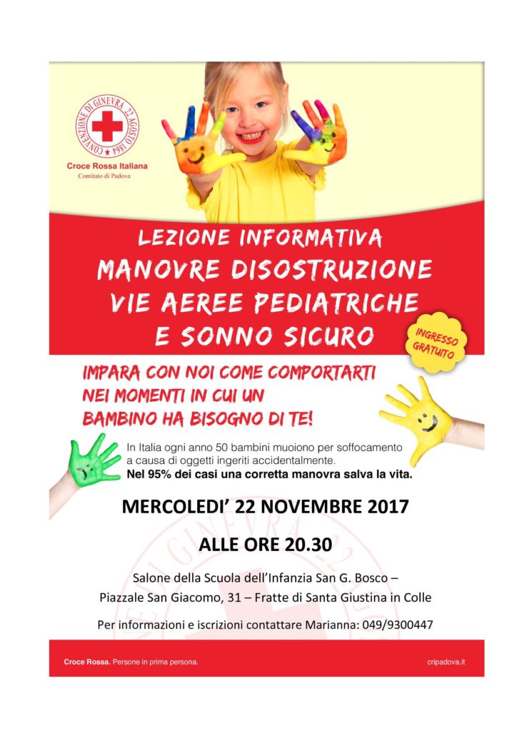 Fratte di Santa Giustina in Colle (PD) Lezione Informativa MSP CriPadova.it Fratte di Santa Giustina in Colle (PD) Lezione Informativa MSP CriPadova.it